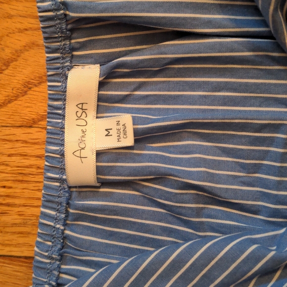 Pin Stripe Romper - Picture 3 of 7